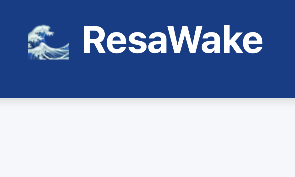 Resawke — Application de réservation pour wakepark